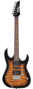 Ibanez GIO Series GRX70QASB Electric Guitar in Sunburst - Image 2