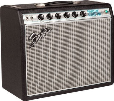 Fender '68 Custom Princeton Reverb Guitar Amplifier - Image 3