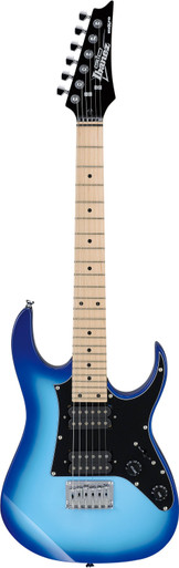 Ibanez GRGM21M-BLT GIO Series Mikro Electric Guitar in Blue Burst - Image 3