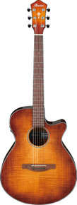 Ibanez AEG70-PIH Electro Acoustic Guitar in Vintage Violin - Image 2
