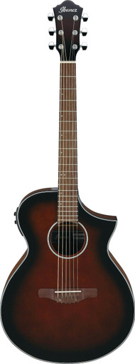 Ibanez AEWC11-DVS Acoustic Guitar in Dark Violin Sunburst - Image 3