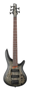 Ibanez SR605EBKT SR 5-String Bass Guitar in Black Stained Burst - Image 2