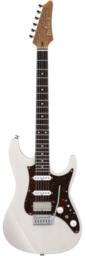 Ibanez AZ2204N-AWD Prestige Electric Guitar in Antique White Blonde - Image 3