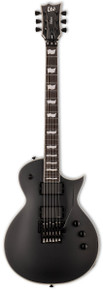 ESP LTD EC-1000FR Electric Guitar in Black Satin - Image 2