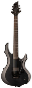 ESP LTD F Black Metal Electric Guitar in Black Satin - Image 2
