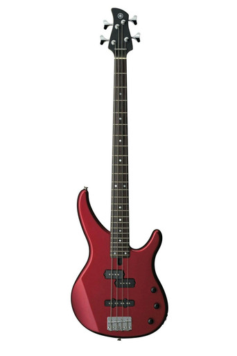 Yamaha TRBX174 4-String Bass Guitar in Red Metallic - Image 3