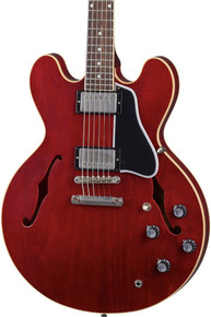 Gibson Custom Shop Murphy Lab 1961 ES-335 Reissue Ultra Light Aged Electric Guitar in Sixties Cherry (25507) - Image 3