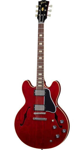 Gibson Custom Shop Murphy Lab 1964 ES-335 Reissue Ultra Light Aged Electric Guitar in Sixties Cherry - Image 3