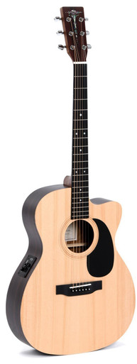 Sigma 000TCE Tilia 000 Electro Acoustic Guitar in Natural - Image 3