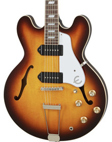Epiphone USA Collection Casino Hollow Electric Guitar in Vintage Sunburst (25492) - Image 3