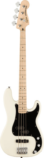 Squier Affinity Precision Bass Guitar PJ in Olympic White - Image 3