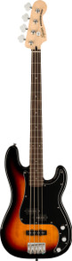 Squier Affinity Precision Bass Guitar PJ Pack in 3-Color Sunburst with Rumble 15W Amp - Image 2