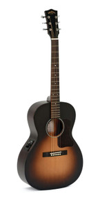 Sigma LM-SGE Mahogany 00-14 Electro Acoustic Guitar Satin Sunburst - Image 2