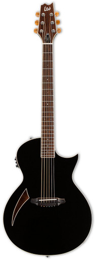 ESP LTD TL-6 Electro Acoustic in Black - Image 3