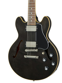 Gibson ES-339 Semi Hollow Electric Guitar in Trans Ebony (19880) - Image 3