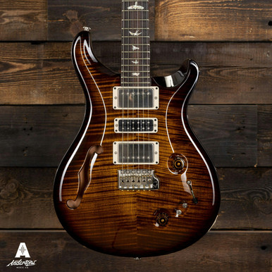 PRS Special Semi-Hollow Electric Guitar in Black Gold Burst - Image 3