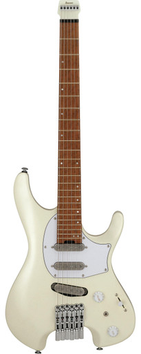 Ibanez ICHI10-VWM Q Series Ichika Nito Signature Headless Electric Guitar in Vintage White Matte - Image 3
