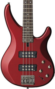 Yamaha TRBX304 4-String Bass Guitar Candy Apple Red - Image 2