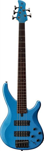 Yamaha TRBX305 5-String Bass Guitar in Factory Blue - Image 3