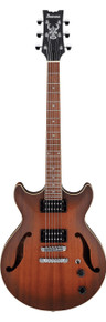 Ibanez AM53-SRF Electric Guitar In Tobacco Flat - Image 2