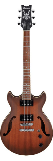 Ibanez AM53-SRF Electric Guitar In Tobacco Flat - Image 3
