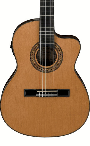 Ibanez Thinline Classical Electro Acoustic in Amber - Image 1