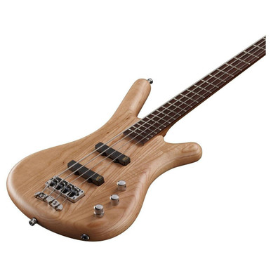 Warwick GPS Corvette Ash 4-String Active Bass Guitar in Natural - Image 3
