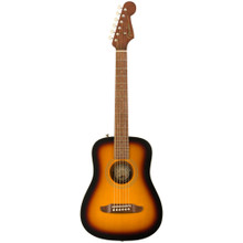 Fender California Redondo Mini Acoustic Guitar in Sunburst - Image 2