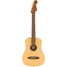 Fender California Redondo Mini Acoustic Guitar in Natural - Image 2