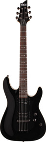 Schecter Omen 6 Electric Guitar in Black - Image 2