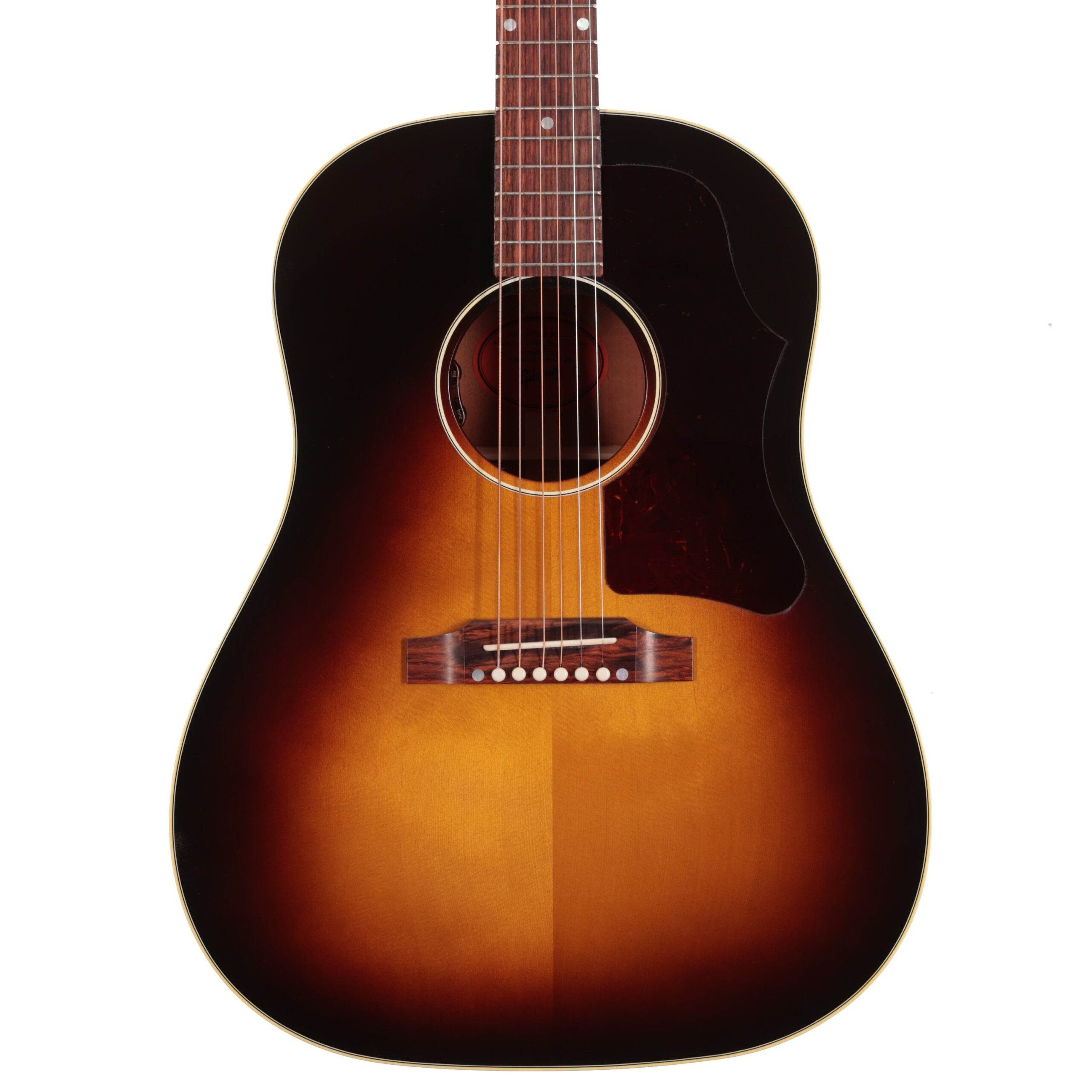 Gibson J-45 50s Original Electro Acoustic Guitar in Vintage Sunburst (38015)