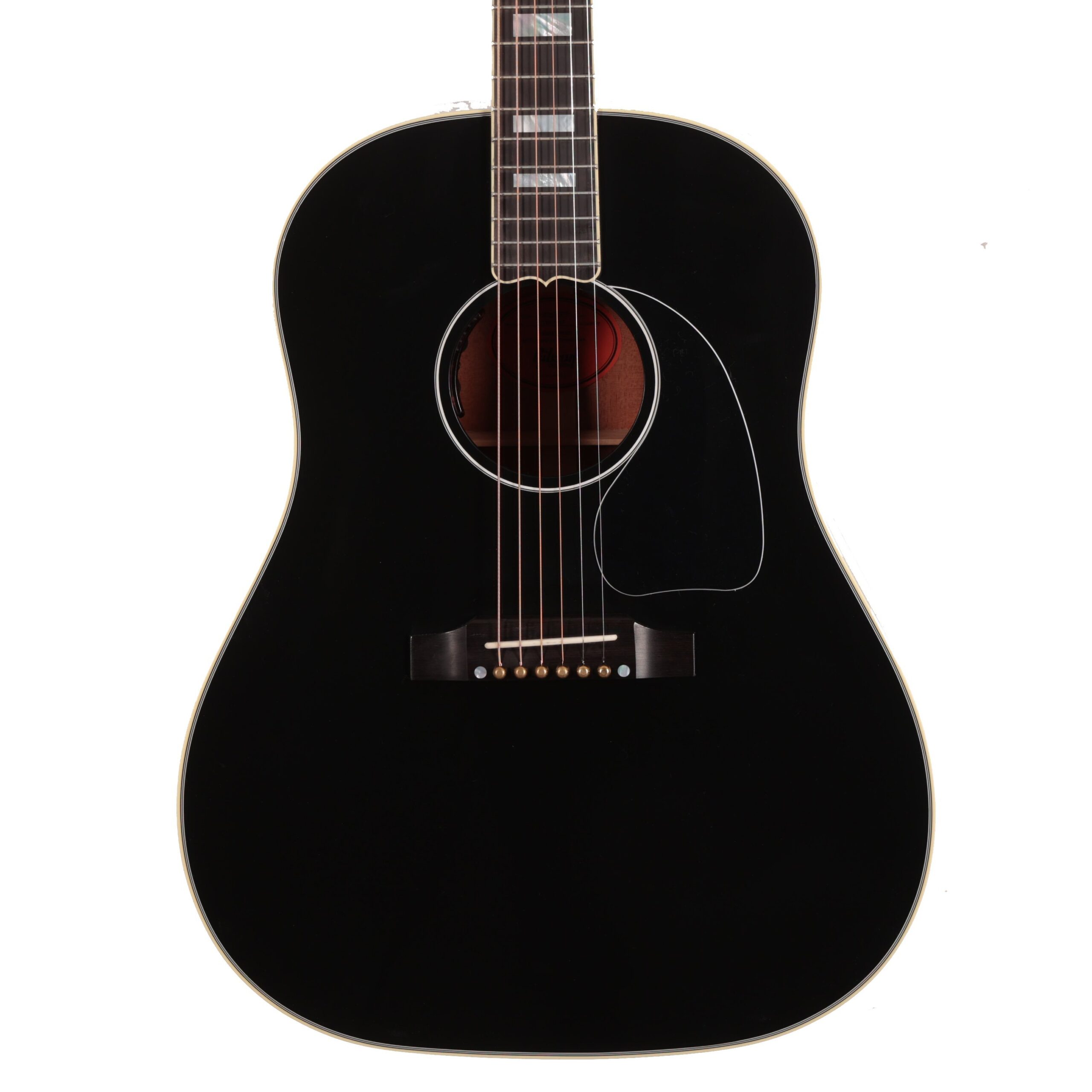 Gibson Custom Shop J-45 Custom Electro Acoustic Guitar in Ebony (38018)