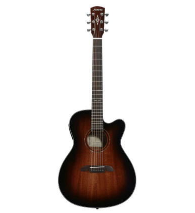 Alvarez Artist AF66CE Folk OM Electro Acoustic in Shadowburst - Image 3