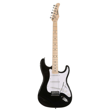 EastCoast ST1 Electric Guitar Starter Pack in Black with 15W Amp & Accessories - Image 3