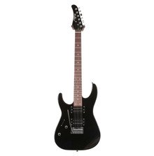 EastCoast HM1 Left Handed Electric Guitar in Black - Image 2