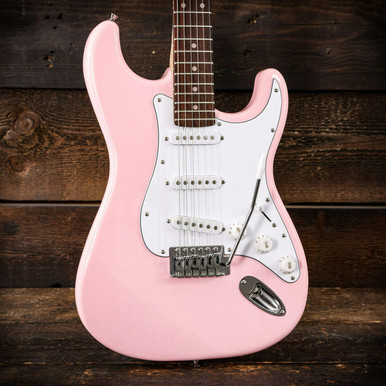 EastCoast ST1 Electric Guitar in Shell Pink - Image 3
