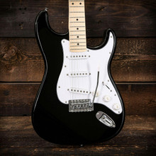 EastCoast ST1 Electric Guitar in Black with Maple Fretboard - Image 2