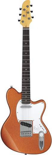 Ibanez YY20 Yvette Young Signature Electric Guitar in Orange Cream Sparkle - Image 3