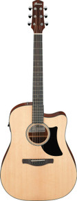 Ibanez AAD50CE-LG Grand Dreadnought Acoustic Guitar in Natural Low Gloss - Image 2