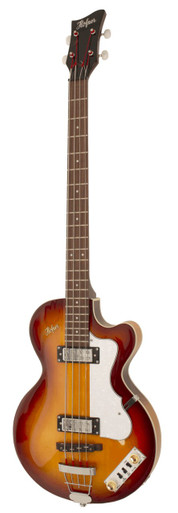 Hofner Ignition Special Edition Club Bass Guitar in Sunburst - Image 3