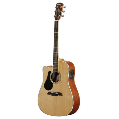Alvarez Artist AD60LCE Left Handed Dreadnought Electro Acoustic in Natural - Image 3