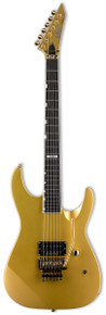 ESP LTD M-1 Custom '87 Electric Guitar in Metallic Gold - Image 2