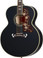 Gibson Elvis SJ-200 Electro Acoustic Guitar in Ebony (25404) - Image 2