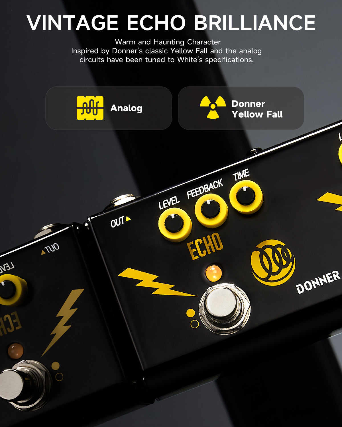 Donner Triple Threat Effect Pedal - Image 4