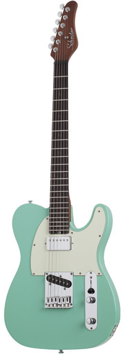 Schecter Nick Johnston PT Signature Electric Guitar in Atomic Green - Image 3