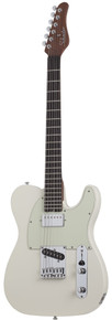 Schecter Nick Johnston PT Signature Electric Guitar in Atomic Snow - Image 2