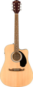 Fender FA-125CE Dreadnought Electro Acoustic Guitar in Natural - Image 2