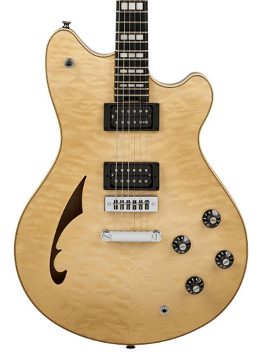 EVH SA-126 Special QM Electric Guitar in El Natural - Image 1