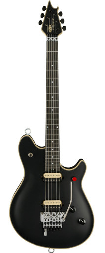 EVH MIJ Series Signature Wolfgang Electric Guitar in Stealth Black - Image 3