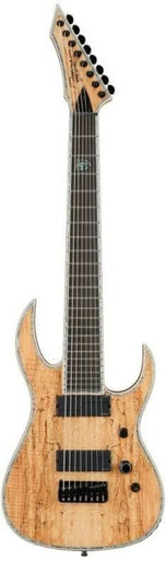 BC Rich Extreme Series Shredzilla 8 Exotic Electric Guitar in Spalted Maple - Image 3